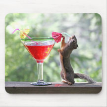 Eekhoorn die Tropische Drank drink Muismat