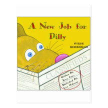 EEN NIEUWE BAAN VOOR DILLY WENSKAART