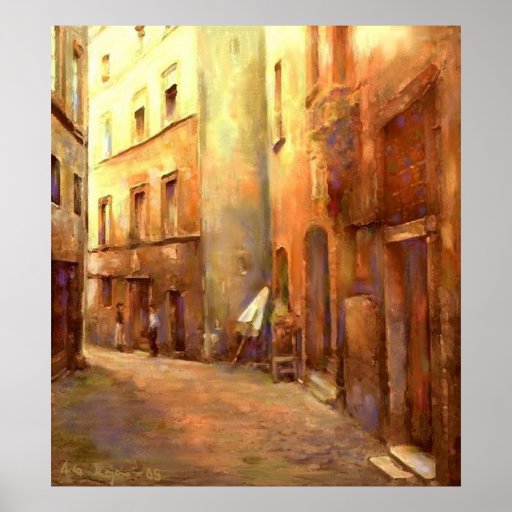Een ogenblik in Rome Poster