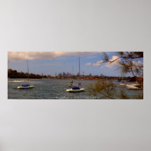 Een panorama van Sydney Plaat