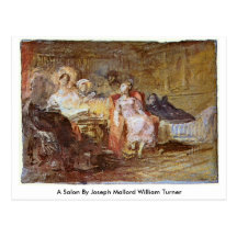 Een salon door Joseph Mallord William Turner Wens Kaart