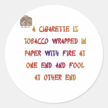 Een sigaret is… sticker