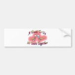 Een toost aan ons bumpersticker