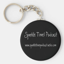 Een zeer niet-Sparkly Keychain Sleutelhanger