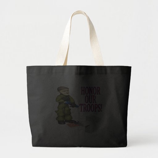 Eer Onze Troepen Canvas Tassen