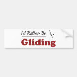Eerder glijdt bumpersticker