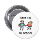 Eerste Dag van School Buttons