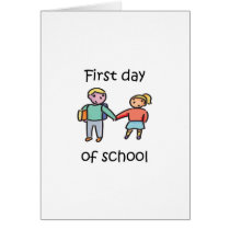 Eerste Dag van School kaarten