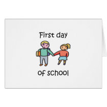 Eerste Dag van School kaarten