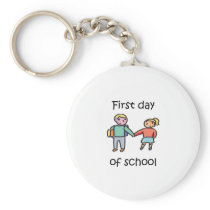 Eerste Dag van School sleutelhangers