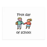 Eerste Dag van School Wenskaart