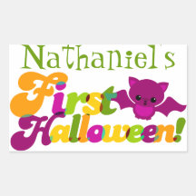 Eerste Halloween - de Knuppel van het Baby Stickers