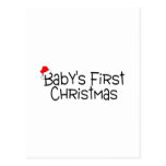 Eerste Kerstmis van Babys Wens Kaarten