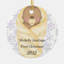 Eerste Kerstmisordament van de baby Ornament