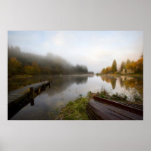 Eerste Licht, Loch Ard Schotland Afdruk