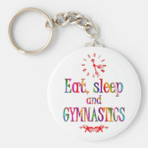 Eet, de Gymnastiek van de Slaap Sleutel Hangers