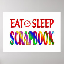 Eet het Plakboek van de Slaap Plaat