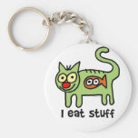 eet materiaal keychain sleutelhanger