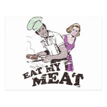 EET MIJN VLEES WENSKAART