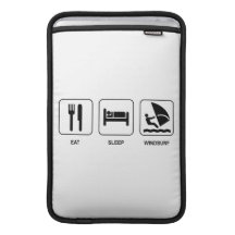 Eet Slaap Windsurf Beschermhoezen Voor MacBook Air
