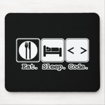 eet slaapcode muis mat