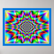 Eeuwige ZonneExplosie Afdruk