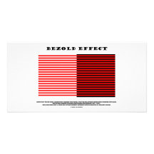 Effet de Bezold (illusion optique) Cartes De Vœux Avec Photo
