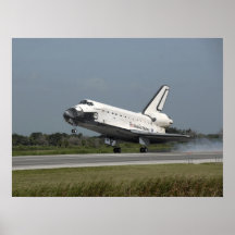 Effort de navette spatiale posters