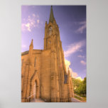 Église catholique affiche