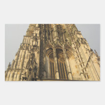 Église dans Ulm Sticker Rectangulaire