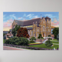 Église de conception impeccable de Lowell le Massa Poster