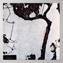 Egon Schiele - prunier Posters
