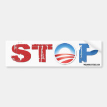 Einde Obama 2012 Bumpersticker