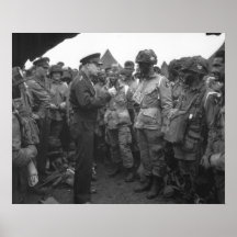 Eisenhower et l'aéroporté affiche