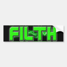 Electro van Dubstep van de Muziek van de VUILIGHEI Bumperstickers
