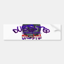 Electro van reggae van DnB van de Kopie DUBSTEP va Bumpersticker