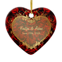 Élégance de rose rouge - personnaliser
