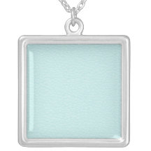 Elegant Licht Turkoois Gedrukt Patroon Hangertjes