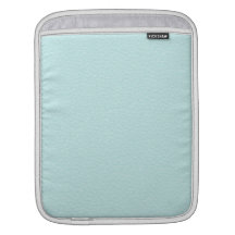 Elegant Licht Turkoois Gedrukt Patroon Beschermhoes Voor iPad