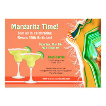 Elegante en Eigentijdse Margarita Party Uitnodiging