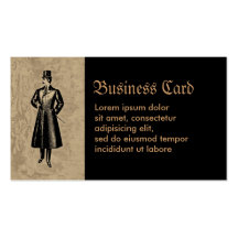 Elegante Mijnheer Visitekaartjes