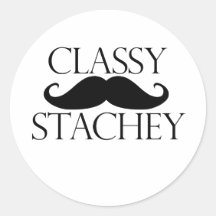 Elegante Snor Stache Sticker