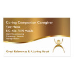 Elegante Visitekaartjes Caregiver