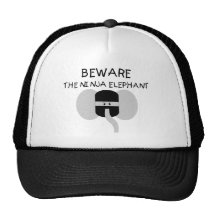 Éléphant de Ninja ! Casquettes