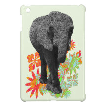 Éléphant hippie mignon