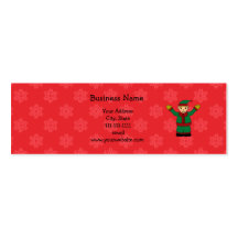 Elfe mignon cartes de visite personnelles