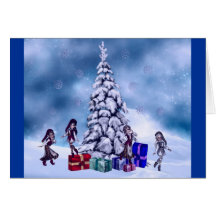 Elfs à la carte vierge de travail