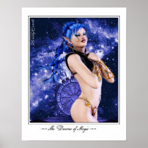 Elle rêve de la magie affiche