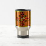 Emblème frais de flèche avec le jeu tasses