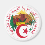 Emblème national de l'Algérie Aimants Pour Réfrigérateur
